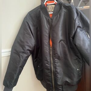 Men’s vintage oversized bomber jacket